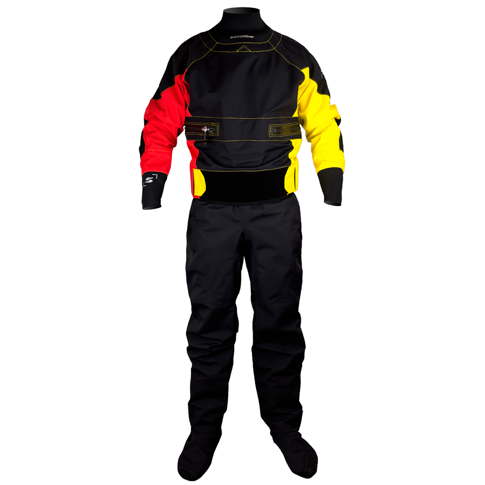 SANDILINE_ADVANCED_DRY_SUIT_YELOW-RED_FRONT