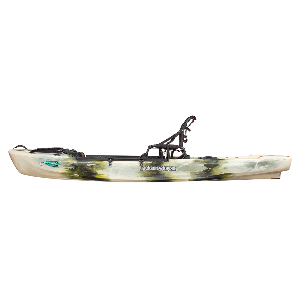 Jackson Kayak deepens its roots in river fishing with this updated take on the Coosa line. They have taken their extensive knowledge of moving water hull design and combined it with input from their fishing team to create a true JK Team Signature Watercraft.