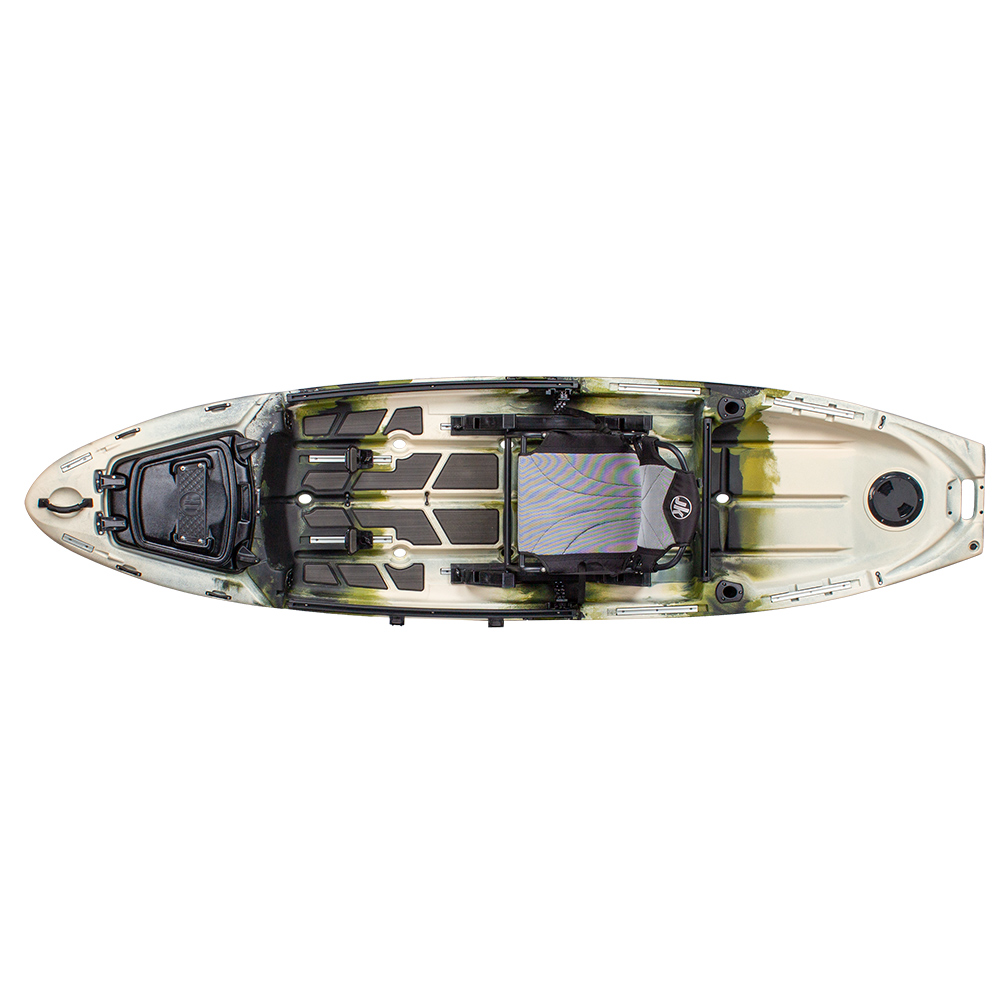 Jackson Kayak deepens its roots in river fishing with this updated take on the Coosa line. They have taken their extensive knowledge of moving water hull design and combined it with input from their fishing team to create a true JK Team Signature Watercraft.